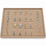 Stainless Steel Necklace Set with Display - Wholesale