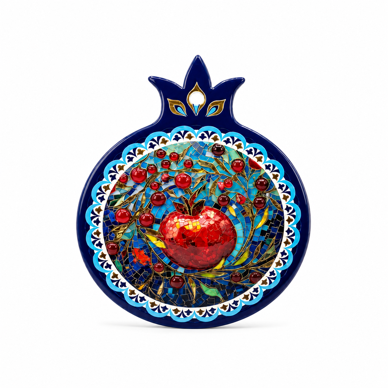 Pomegranate Ceramic Trivet - Wholesale