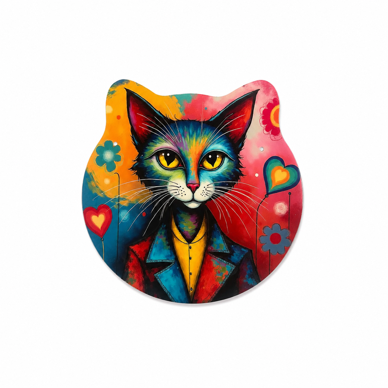 Ceramic Cat Trivet - Wholesale