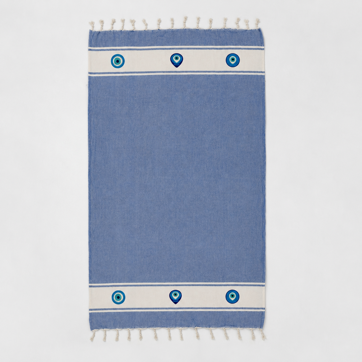 Evil Eye Print Turkish Cotton Towel - Wholesale