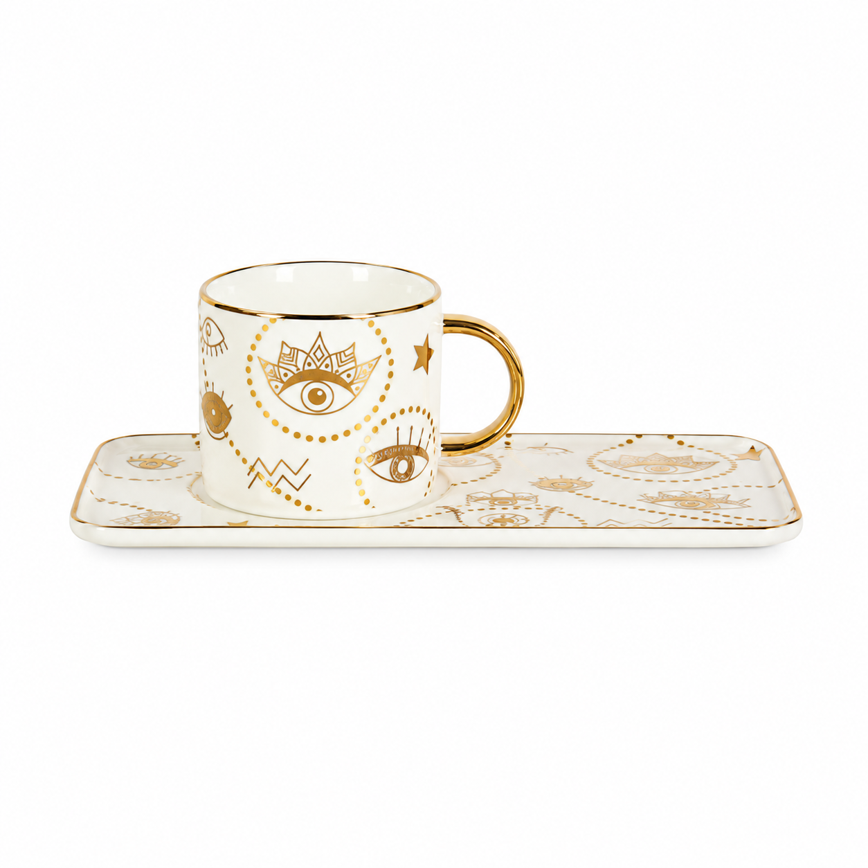 Evil Eye Mug & Tray Set - Wholesale