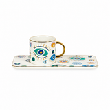 Evil Eye Mug & Tray Set - Wholesale