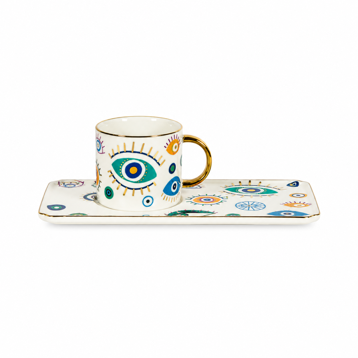 Evil Eye Mug & Tray Set - Wholesale