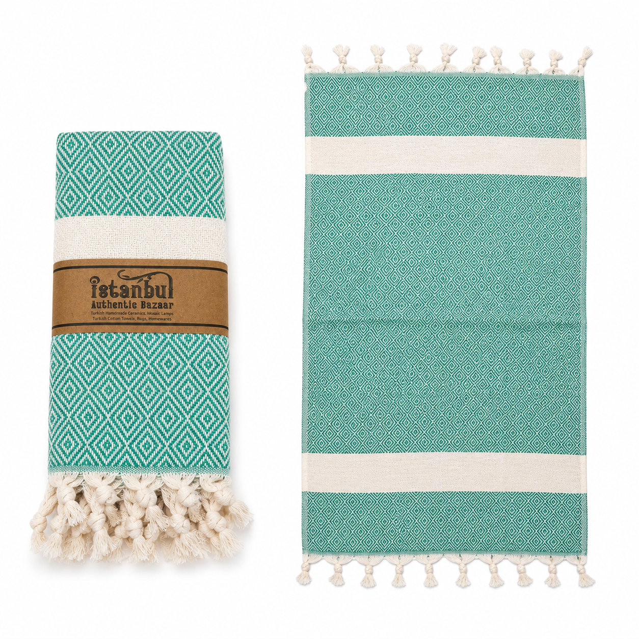 Turkish Hand Towel - Diamond - Wholesale