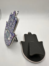 Hamsa Hand Stand Decor Mix Wholesale - 24 Pieces