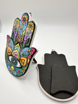 Hamsa Hand Stand Decor Mix Wholesale - 24 Pieces
