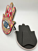Hamsa Hand Stand Decor Mix Wholesale - 24 Pieces