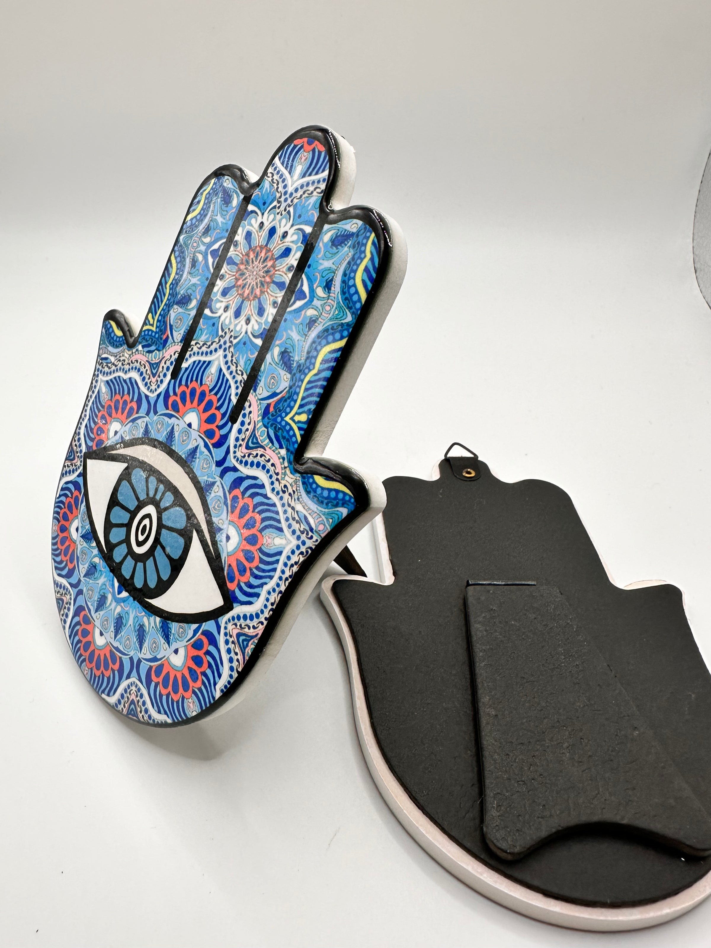 Hamsa Hand Stand Decor Mix Wholesale - 24 Pieces