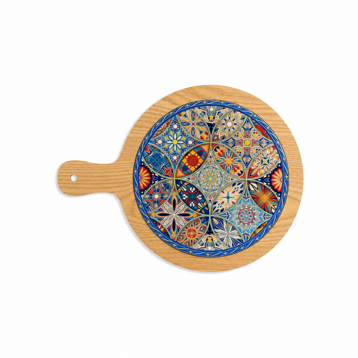 Round Serving Board
