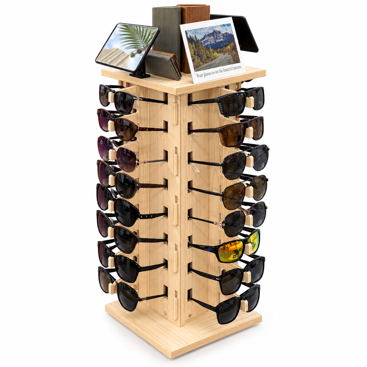 Sunglasses Display Stand Set- Small| 50 Assorted Sunglasses - Wholesale