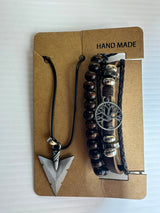 Men Necklace & Bracelet Set