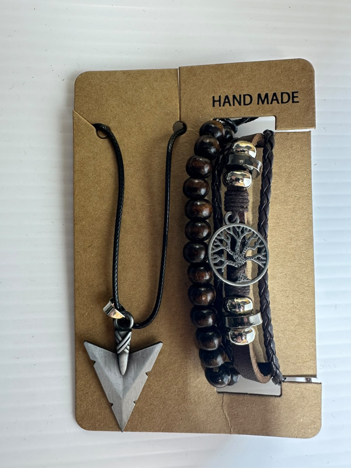 Men Necklace & Bracelet Set