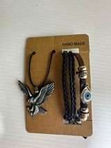 Men Necklace & Bracelet Set