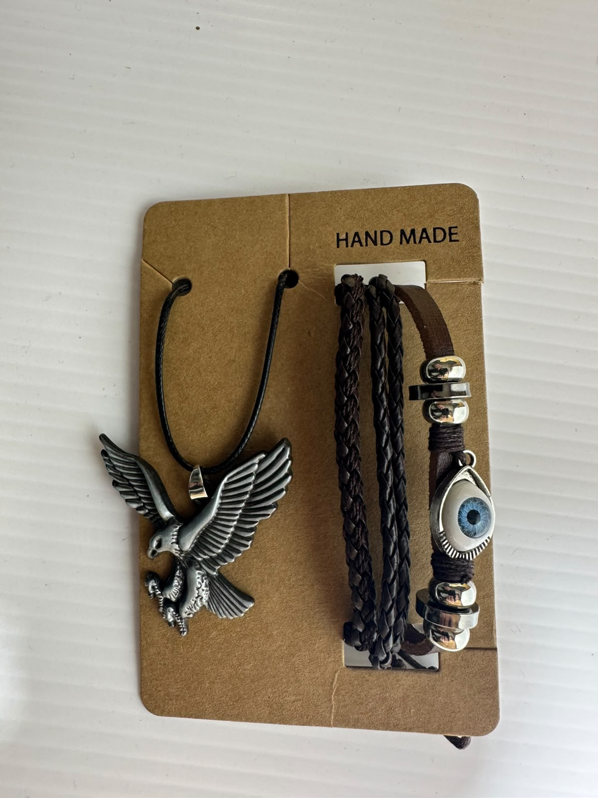 Men Necklace & Bracelet Set