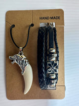 Men Necklace & Bracelet Set