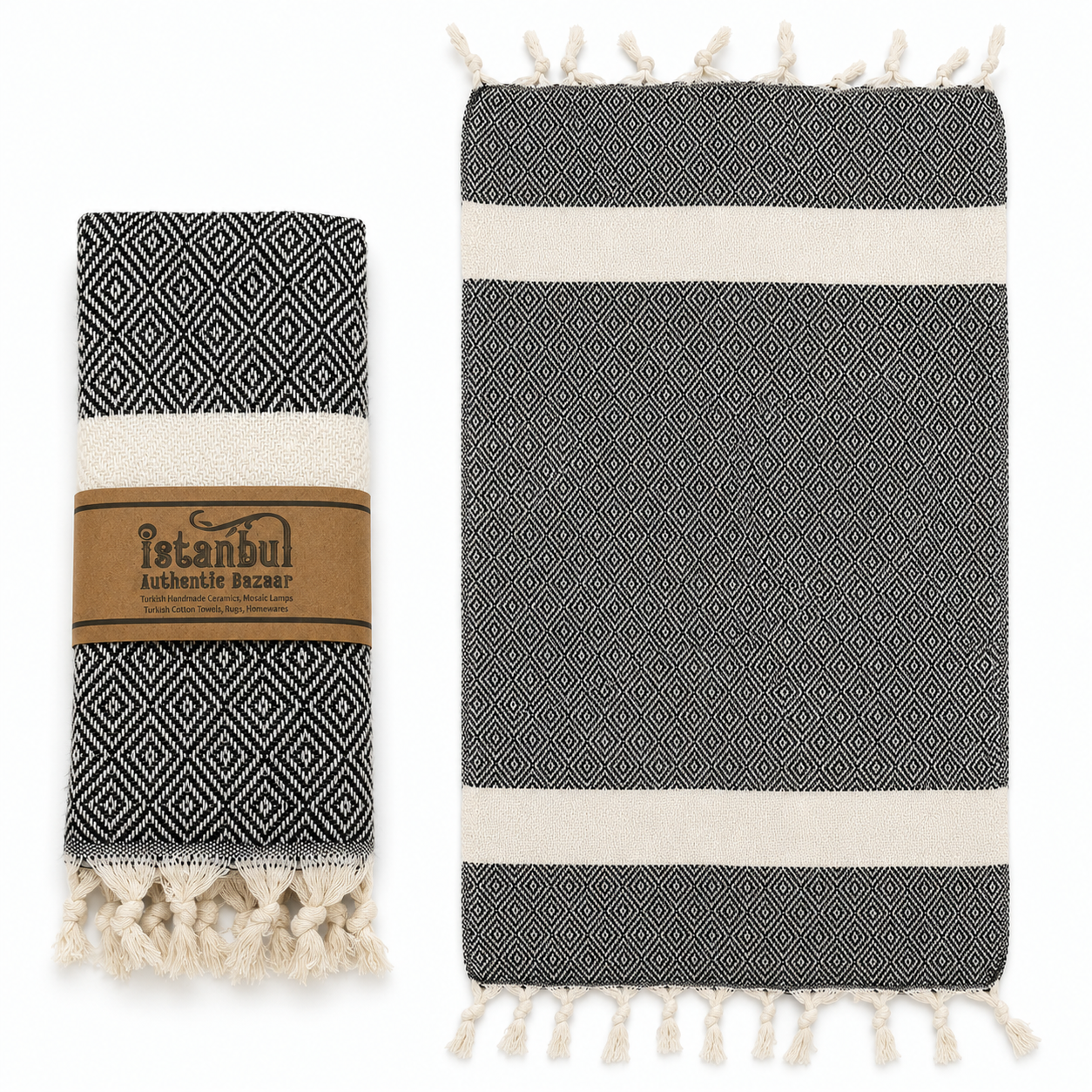 Turkish Hand Towel - Diamond - Wholesale