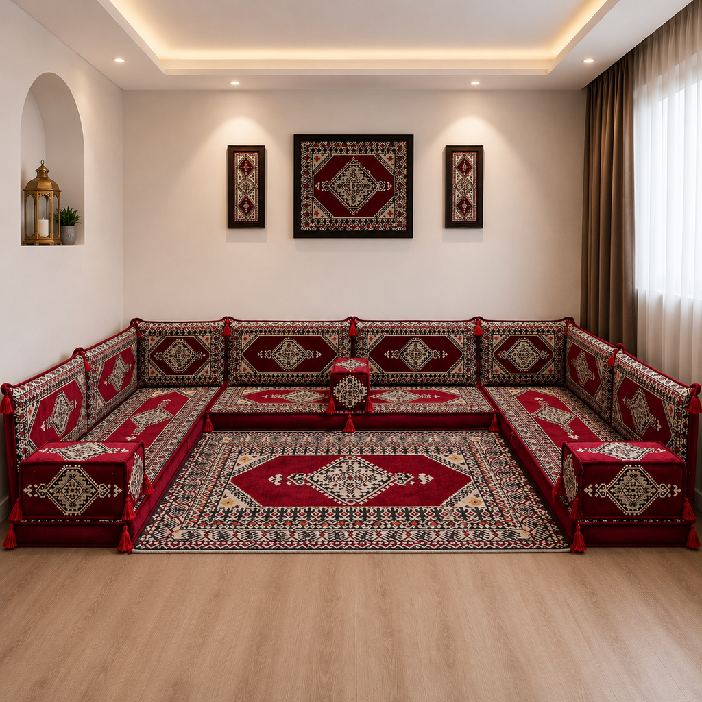Arabian Majlis Set & Turkish Floor Sofa Set